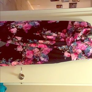 High low City Chic Floral